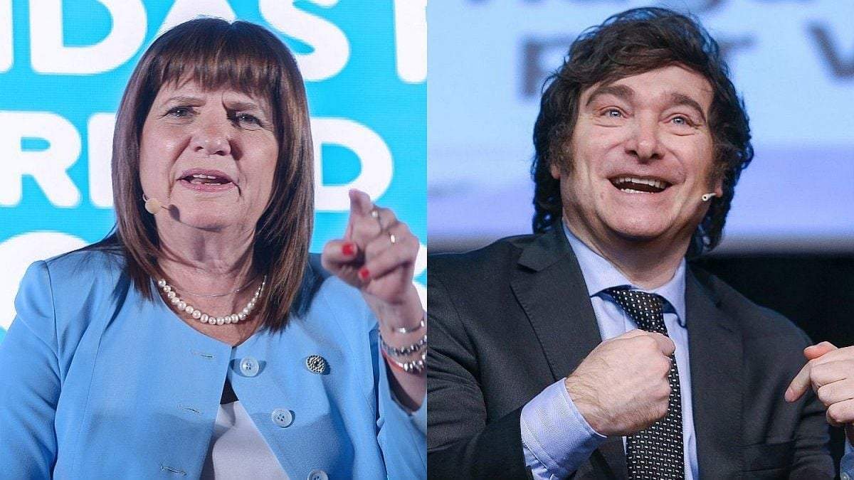 Patricia Bullrich apoyará a Javier Milei en el balotaje. Fuente: (Twitter)