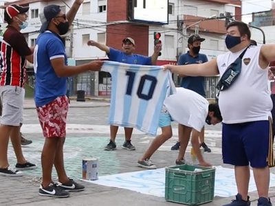 Neuquén pidió justicia por Maradona: cómo se vivió