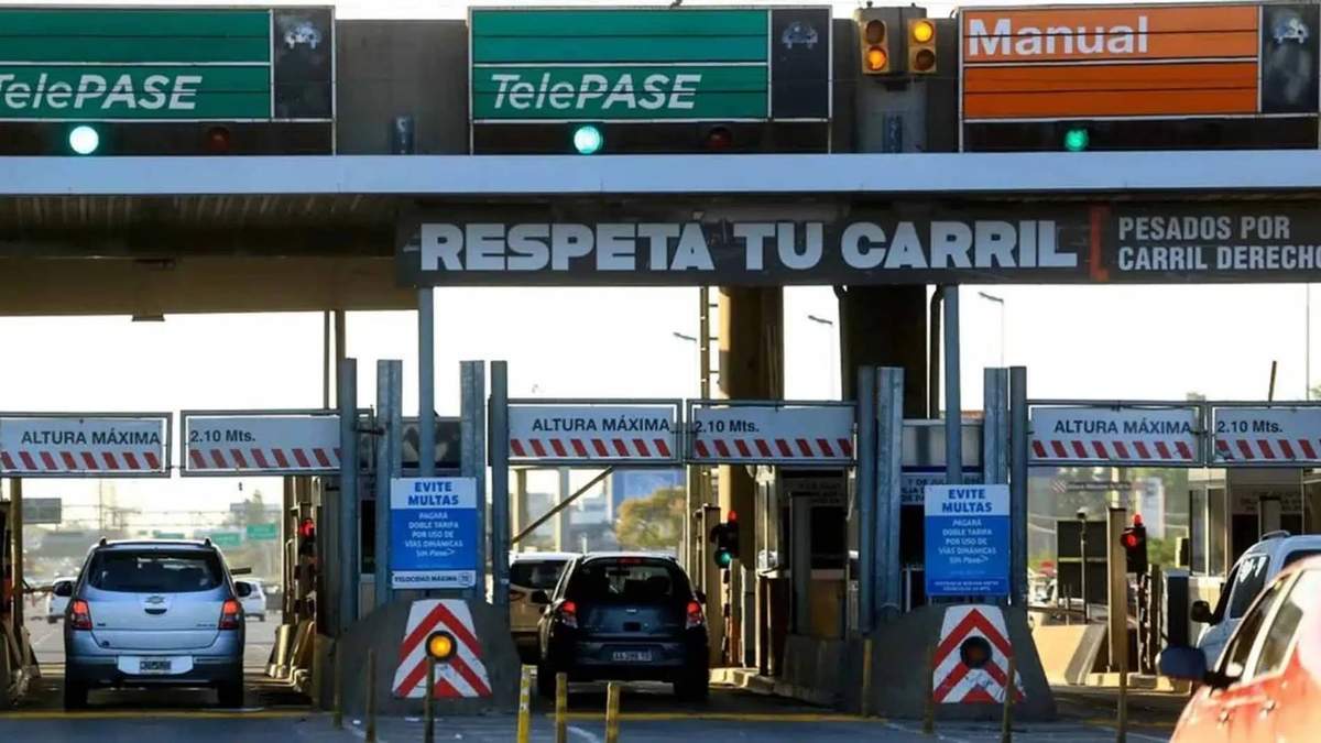 Los peajes aumentaron durante todo el año. Fuente: (X)