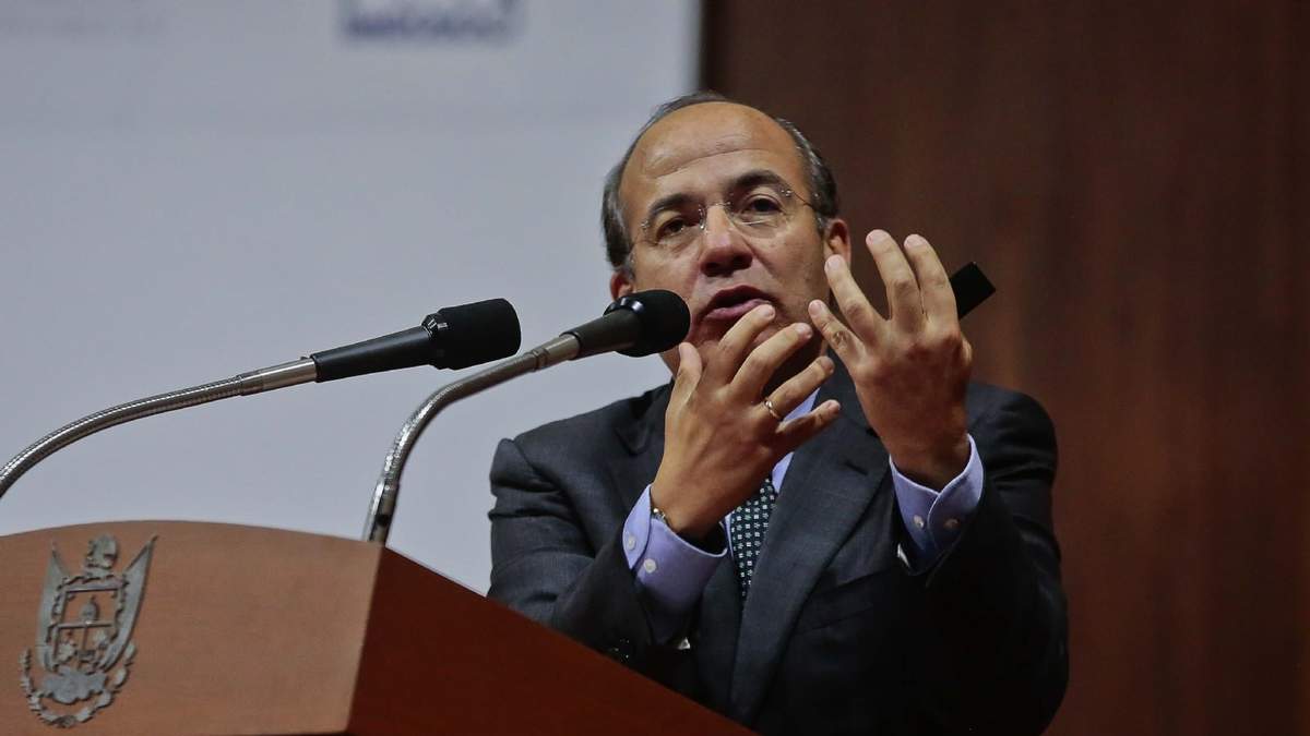 El expresidente Felipe Calderón