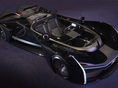 Así es P1, el primer coche de competición virtual que ha desarrollado Ford con tecnología de HP