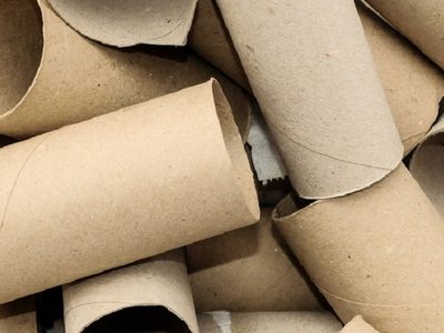 Con rollos de papel higiénico vacíos, creá esta deco estilo Pinterest para tu casa sin gastar un solo peso
