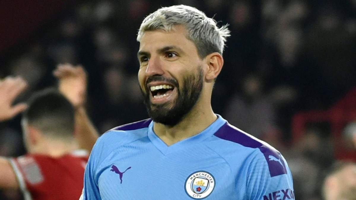 Sergio Agüero. Fuente: (Twitter).