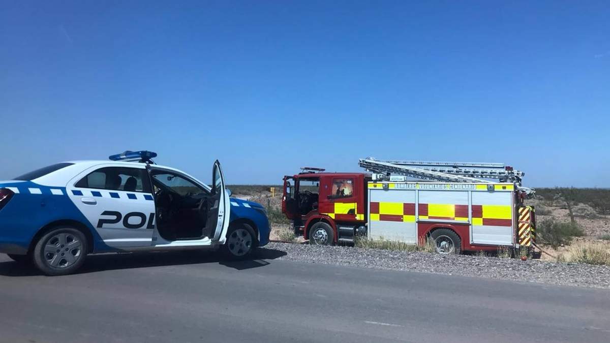 Accidente trágico sobre ruta 51 en Neuquén Fuente:(Twitter)