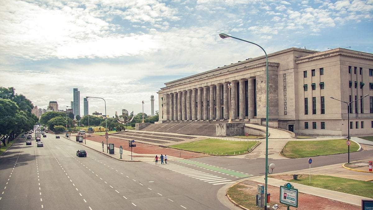 Facultad de Derecho de la UBA. Fuente: (Twitter)