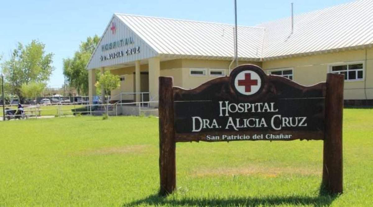 Hospital de San Patricio del Chañar. Fuente: (Facebook)