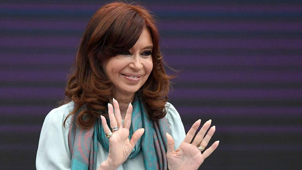 Vicepresidenta Cristina Kirchner. Fuente: (Twitter)