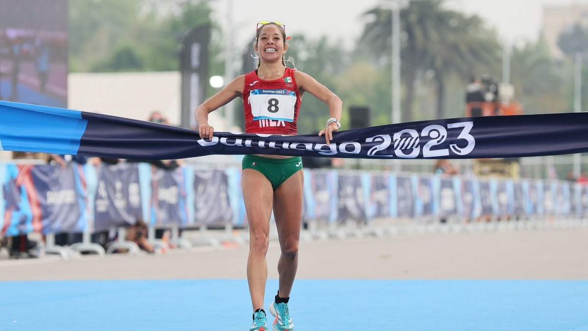 Moscote. Oro en maratón femenil en los Juegos Panamericanos Santiago 2023