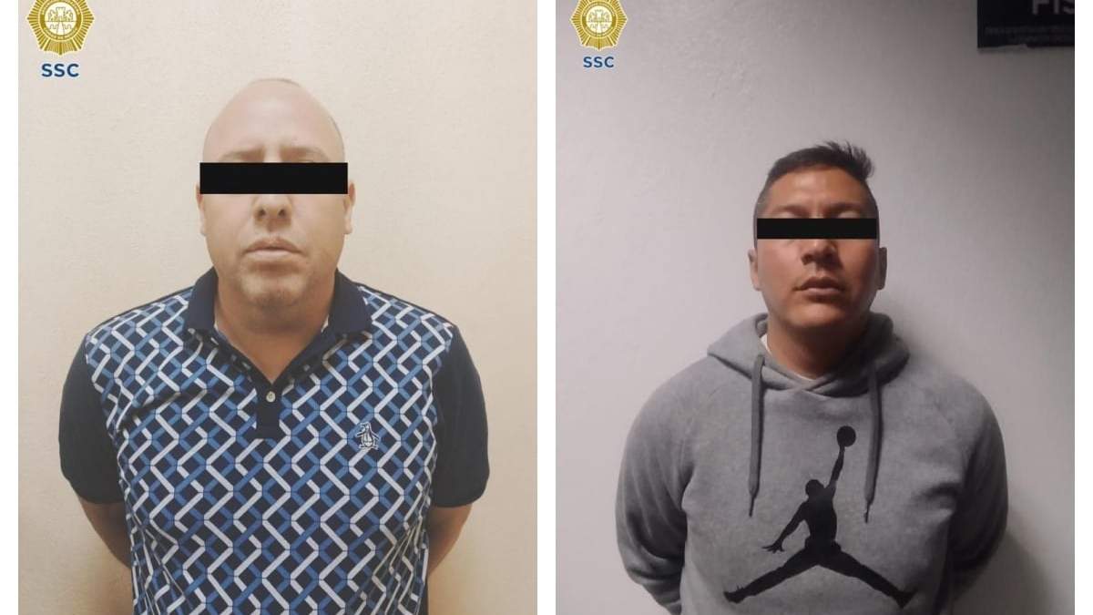 Víctor Manuel "N" y su cómplice del triple homicidio en un despacho de la colonia Roma