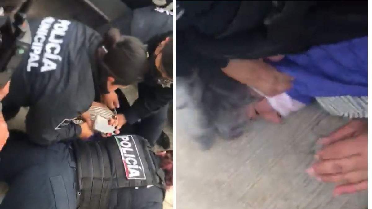 Sometimiento con violencia a una adulta mayor