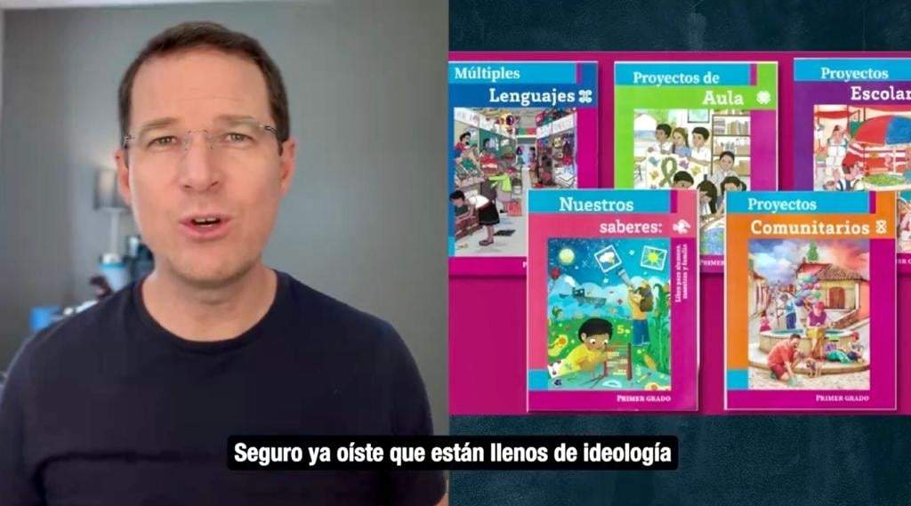 Ricardo Anaya critica libros de texto gratuitos de la SEP