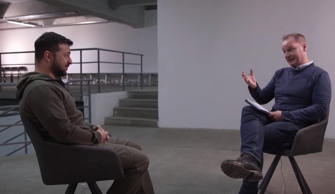 Zelensky Entrevista con AP