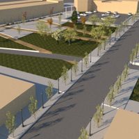 Así quedará finalizada la obra de extensión de calle Uriburu en Zapala