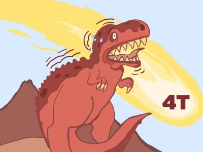 Morena usa imagen de dinosaurio para decir que el PRI se extinguirá del Edomex y Coahuila