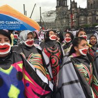 '¡Libertad a mujeres por abortar!”, claman feministas en el Zócalo