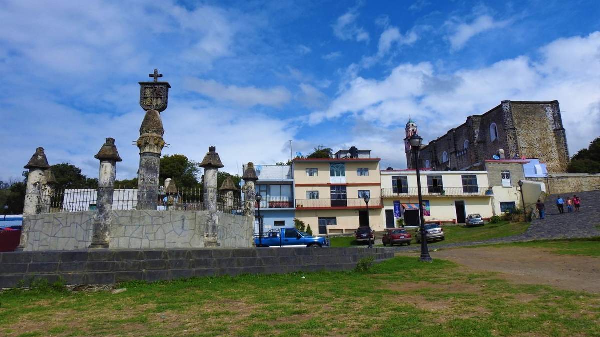 El municipio de Tochimilco, en Puebla