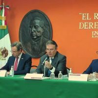 Desde Washington, Ebrard elude pregunta sobre el colapso de la Línea 12
