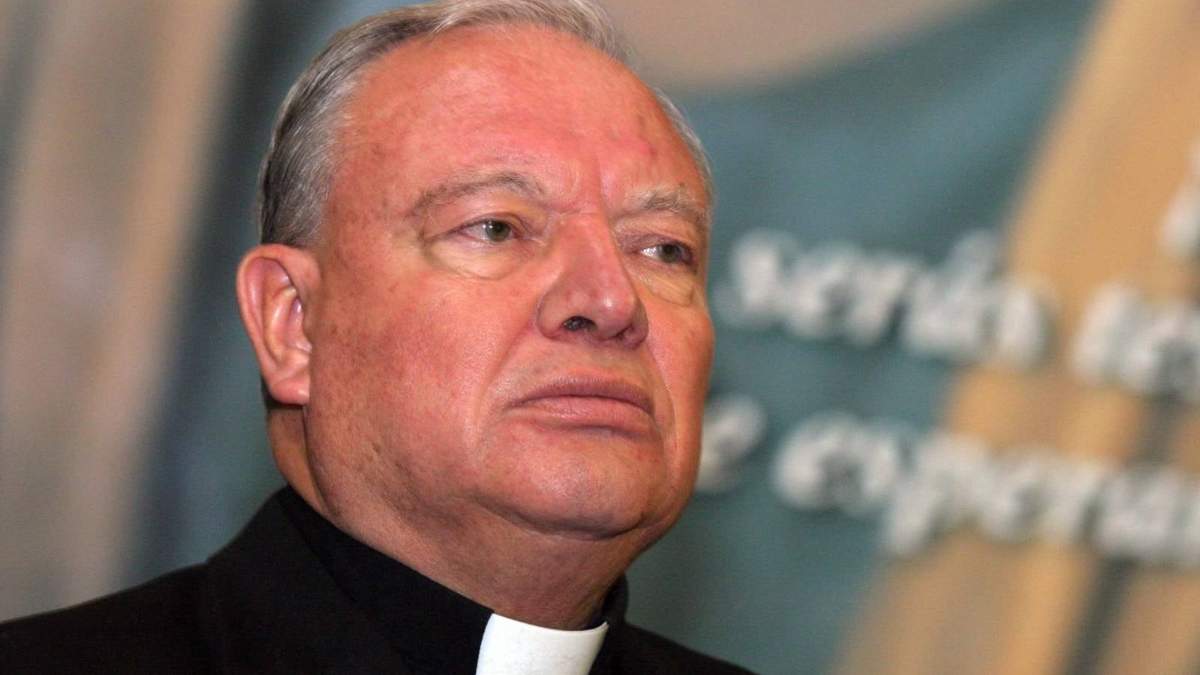 El cardenal Juan Sandoval Íñiguez