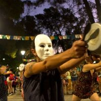 Trabajadores de la cultura de Neuquén y Río Negro se manifestaron contra las medidas de Milei