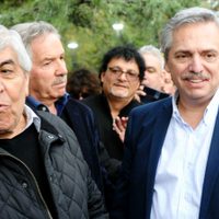 Fernández recibió a Moyano en Casa Rosada