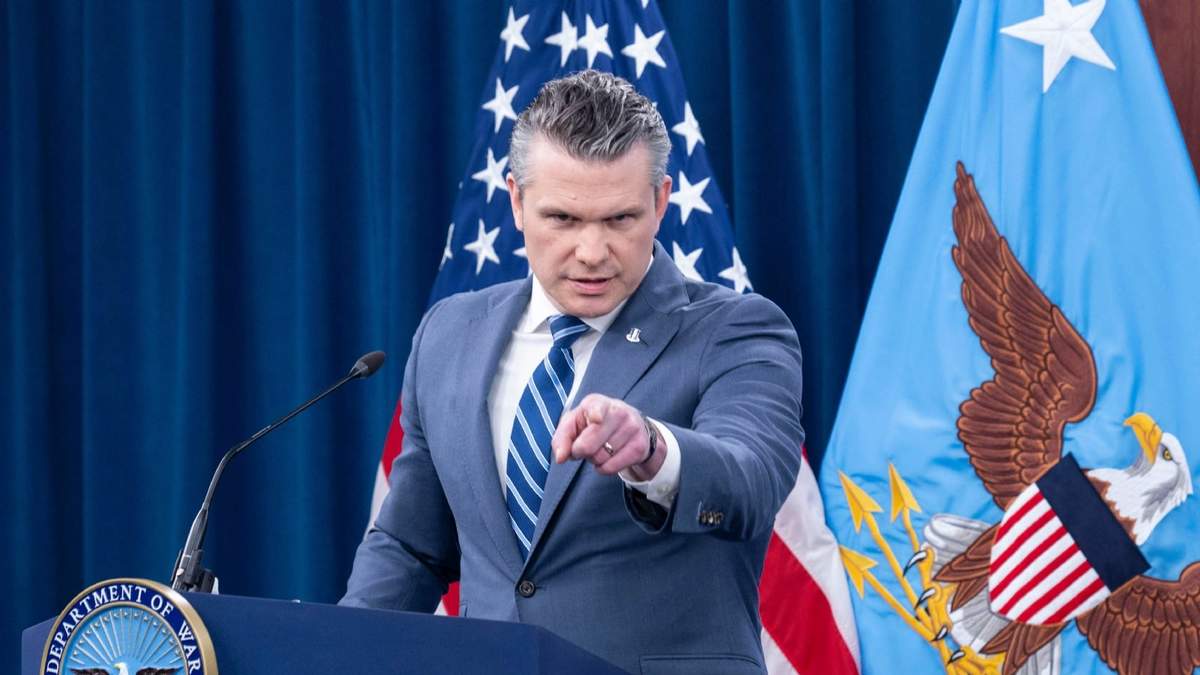 Conferencia de Pete Hegseth, secretario de Guerra de Estados Unidos