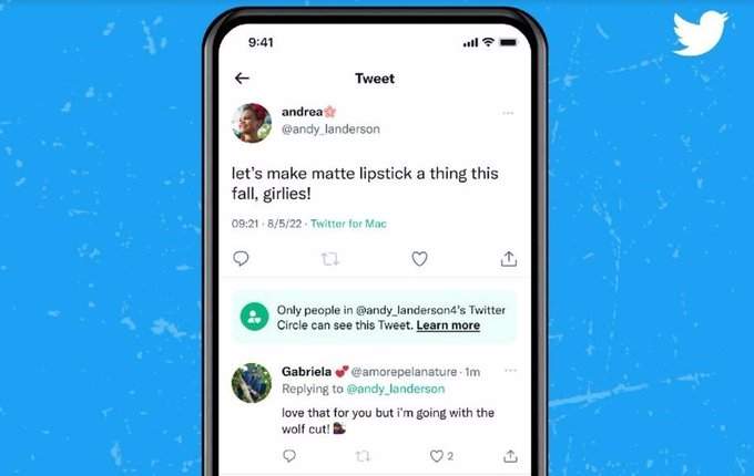 Nueva función Círculo de Twitter