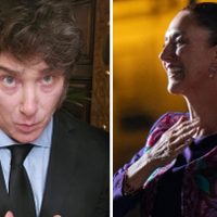 Milei se abstiene de felicitar a Sheinbaum
