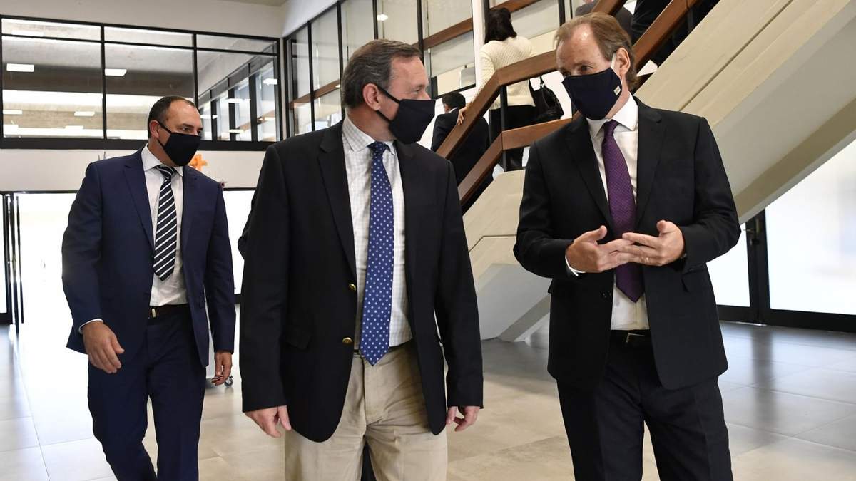 Bordet junto a la delegación argentina de la CTM. Fuente: (Twitter)