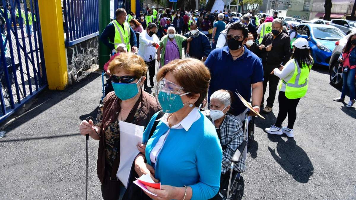 Vacunación en Iztapalapa