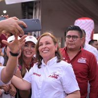 Acusan a Rocío Nahle de usar una camioneta robada en su campaña