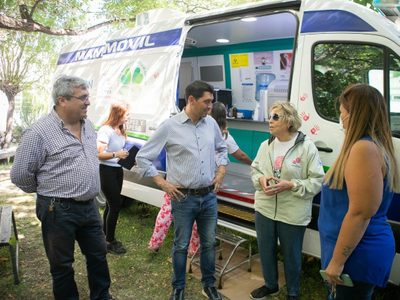 Marcos Koopmann celebró la vigencia del acuerdo del mamógrafo móvil con la LUNCEC