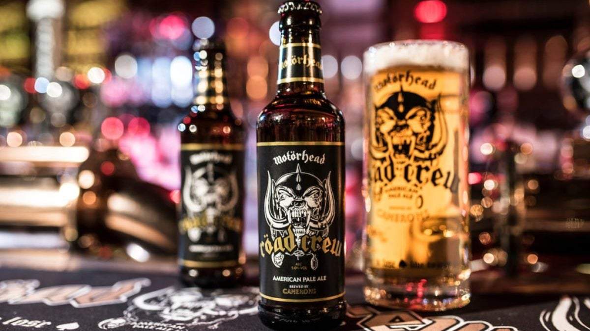 Cervezas de bandas de rock. Fuente; (Instagram)