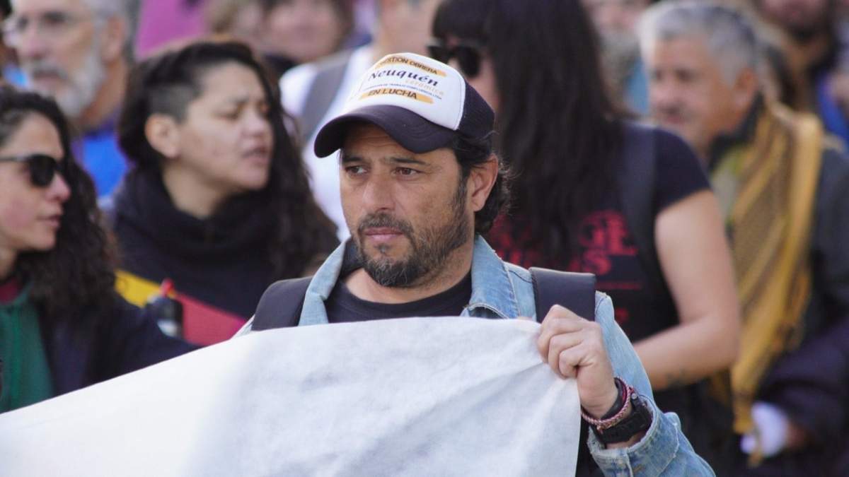 Andrés Blanco convocó a la movilización que se realizará el miércoles, 17 de septiembre.  Fuente: (Prensa Andrés Blanco)
