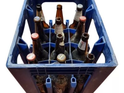 Con un cajón de cerveza, creá esta hermosa banqueta para poner en cualquier rincón de tu casa