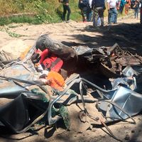 Deja al menos tres muertos choque en la carretera Huixquilucan-La Marquesa