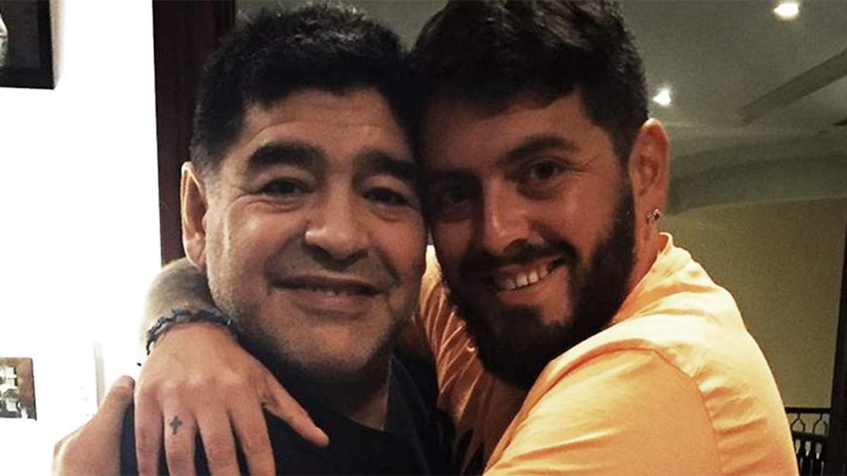 Diego Armando Maradona y Diego Junior. Fuente: (Instagram)