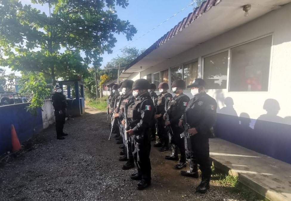 Dispositivo de seguridad y vigilancia en San Juan Mazatlán Mixe y sus agencias en el contexto de las elecciones municipales del pasado 8 de noviembre