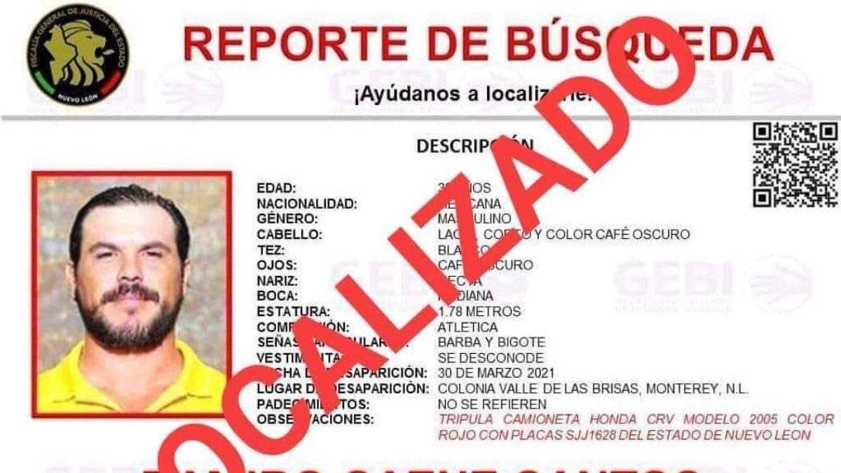 Alerta para la búsqueda de Ramiro Sáenz Santos