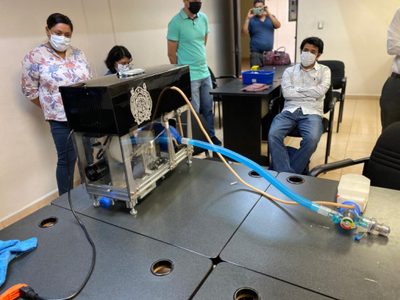 UMSNH desarrolla ventilador mecánico para atender a pacientes con covid-19