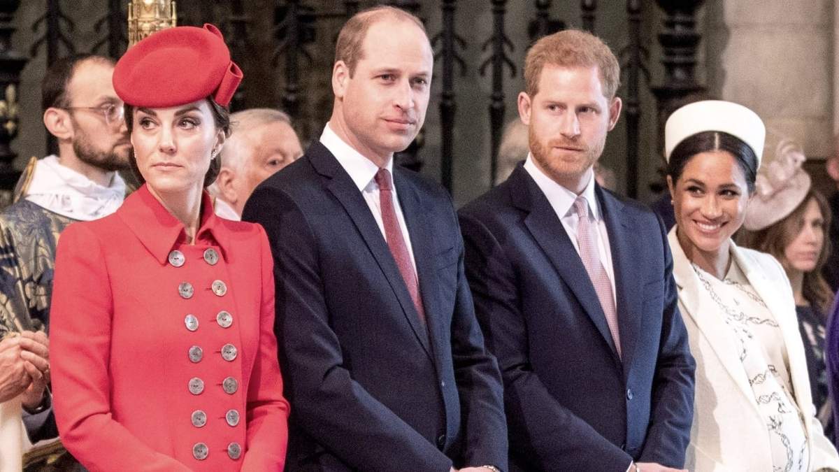 Duques de Cambridge y duques de Sussex. Fuente: (Instagram)
