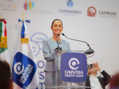 Sheinbaum se solidariza con Samuel García y Álvarez Máynez y cancela su mitin en Monterrey