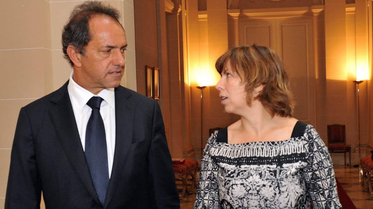Daniel Scioli y Silvina Batakis. Fuente: (Instagram)