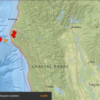 Cimbra sismo de magnitud 6.2 el norte de California