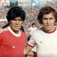 El increíble recibimiento que preparó Independiente para Maradona