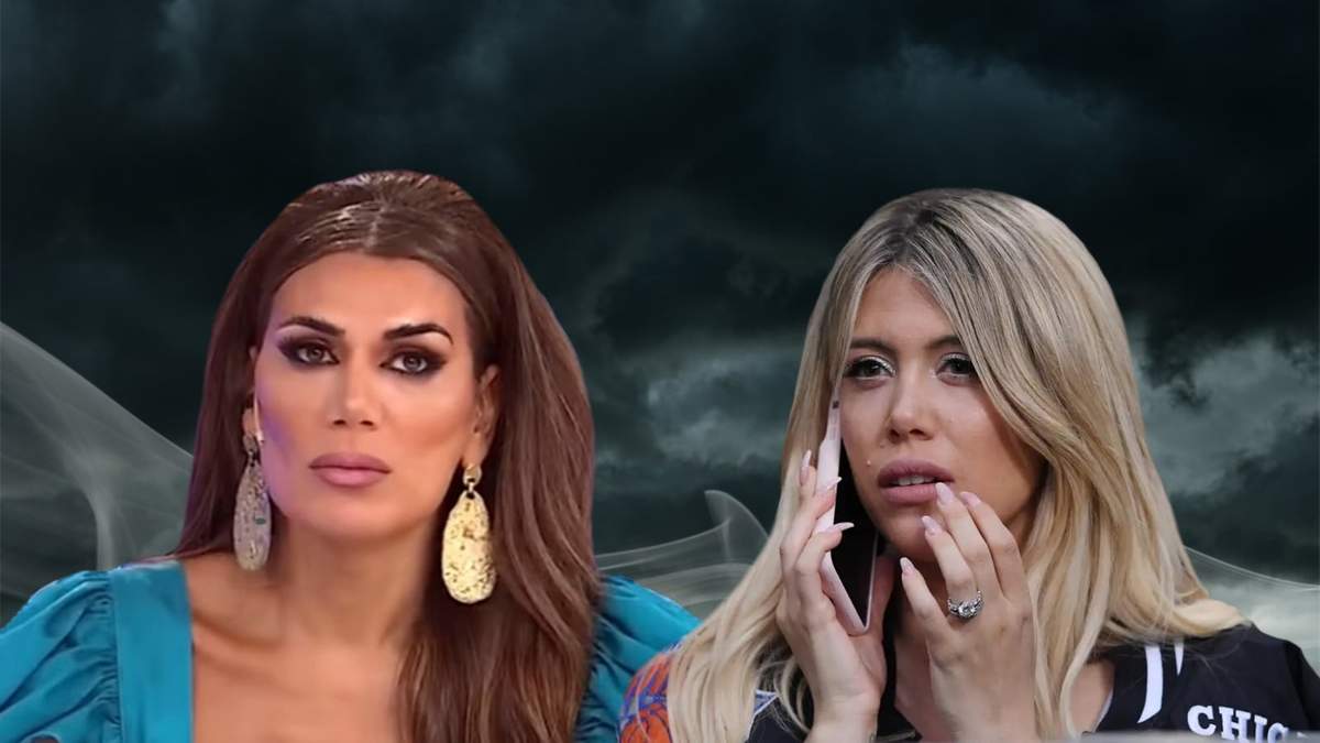Flor de la V y Wanda Nara. Fuente: (Minuto Neuquén)