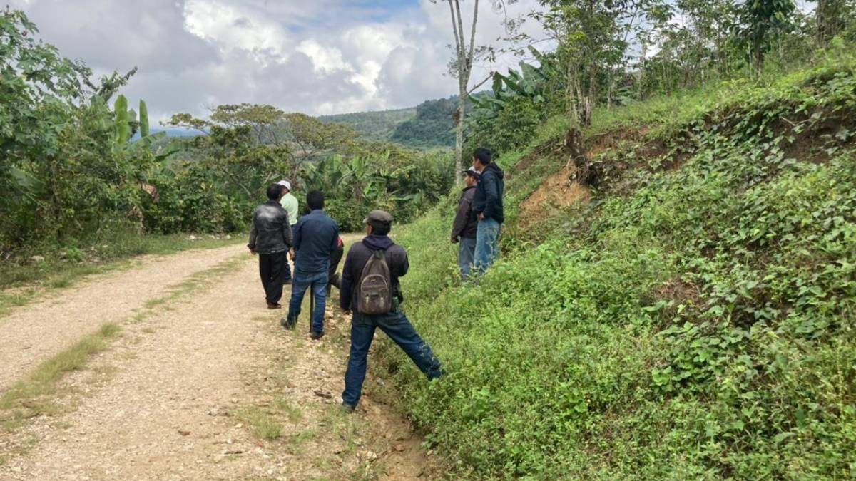 Reporteros escucharon detonaciones de bala en una comunidad de Aldama