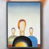 Escándalo en un museo de Rusia: un guardia le dibujó ojos a una pintura de 90 años
