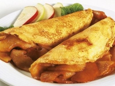 Omelette de manzana: una versión fresca, jugosa y muy fácil de hacer en casa