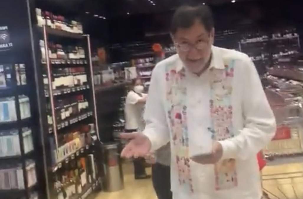 Gerardo Fernández Noroña en el City Market