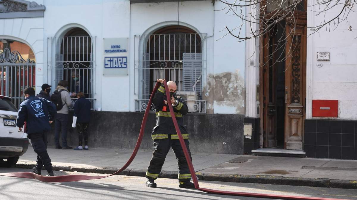 Bomberos de la Ciudad de Buenos Aires. Fuente: (Twitter).